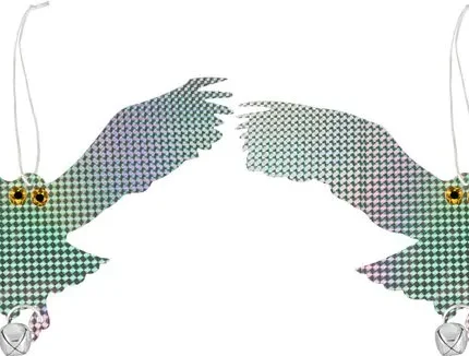 Reflexný plašič vtákov Strend Pro Orol – Odpudzovač s rolničkou (2 ks)