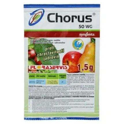 CHORUS 50 WG – Špičkový fungicíd proti chrastavitosti aj v chladnom počasí