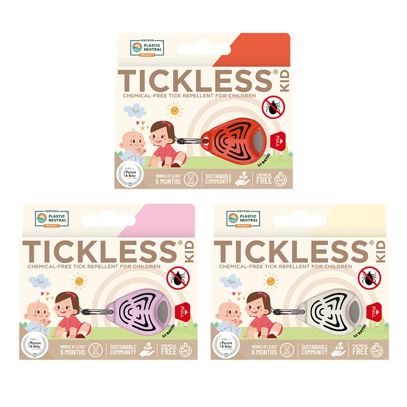 TICKLESS Kid Ultrazvukový odpudzovač kliešťov pre deti