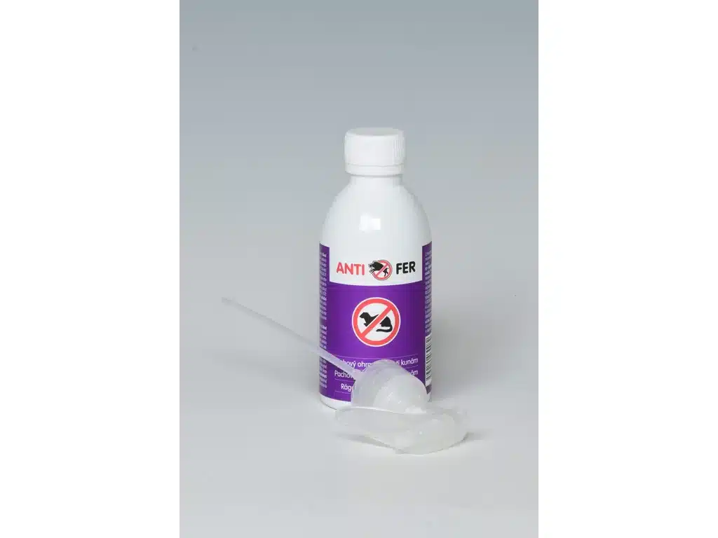 ANTIFER pachový ohradník proti kunám 200ml – Obrázok 2