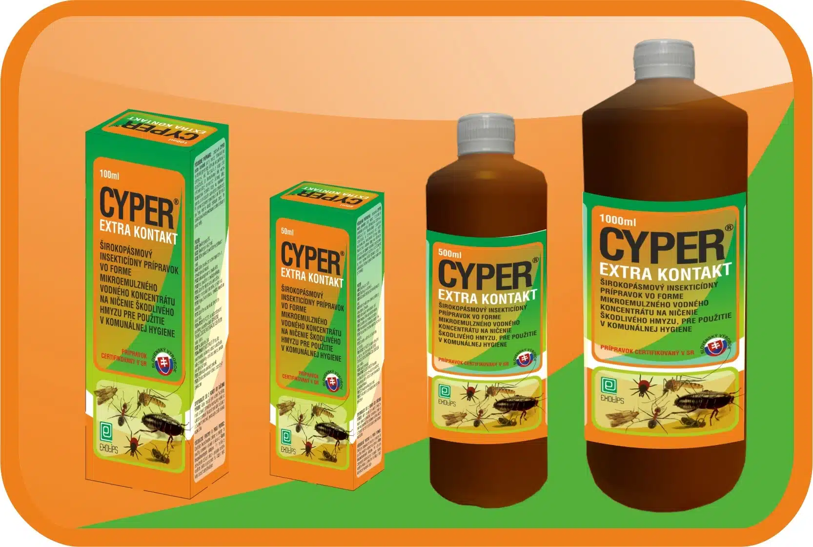 Cyper Extra Kontakt – Profesionálny insekticíd na okamžité hubenie hmyzu – Obrázok 5