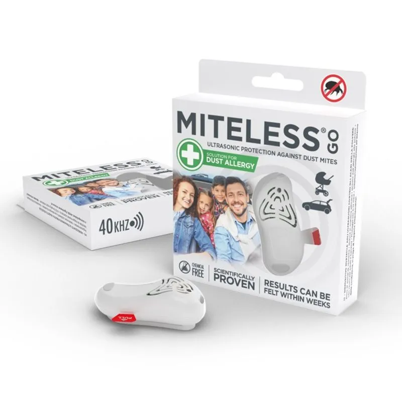 Miteless GO prenosný ultrazvukový odpudzovač roztočov proti alergii – Obrázok 3