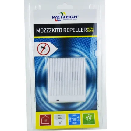 Weitech ultrazvukový odpudzovač komárov WK0028 do zásuvky 50m2