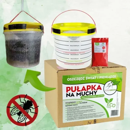 Veľkokapacitný vonkajší lapač múch STAY GREEN 3