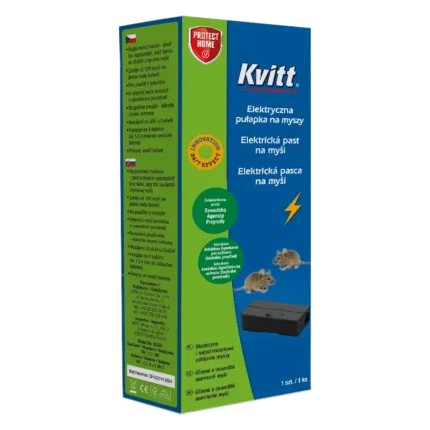 Elektrická pasca na myši a potkany Kvitt (napájanie sieť / batérie)