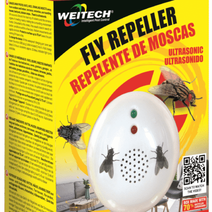 Ultrazvukový odpudzovač múch a komárov Weitech WK0206
