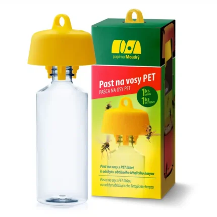 Pasca na osy – držiak s PET fľašou v balení
