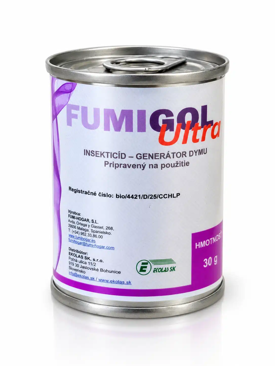 FUMIGOL ULTRA 30 g – insekticídna dymovnica proti hmyzu do 90 m³